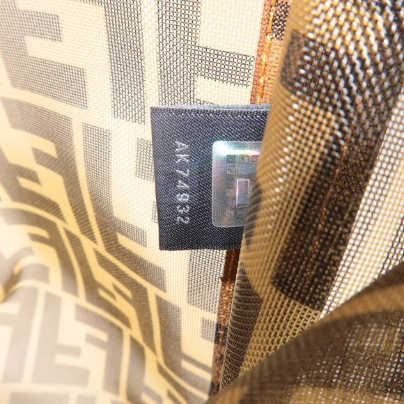 💎✨BEAUTIFUL✨💎Authentic FENDI Zucca Mesh Tote Bag - Picture 12 of 12